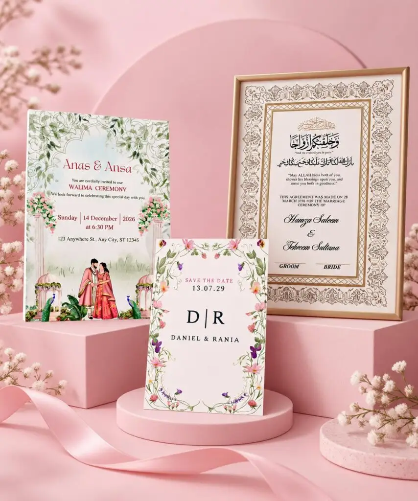 Personalized Invitation cards